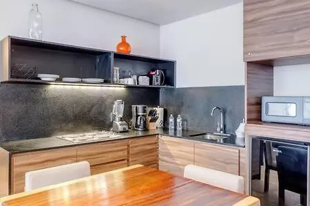 Oceanview Roof Pool With Speakeasy Cafe And Gym Plus Parking Playa del Carmen Mexico