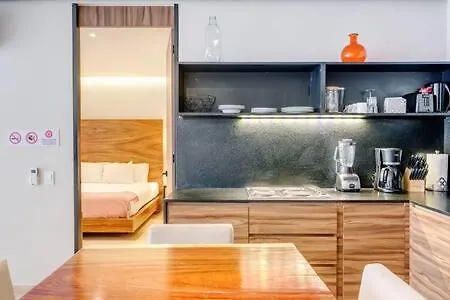 Oceanview Roof Pool With Speakeasy Cafe And Gym Plus Parking Playa del Carmen Daire
